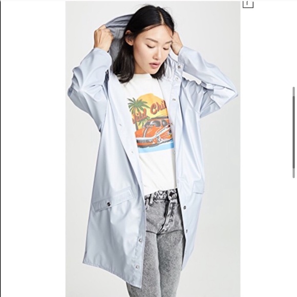 ARITZIA • RAINS • waterproof hooded rain jacket - Picture 4 of 8